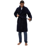 M&S Men's Dressing Gown Navy XXL, imported from the UK