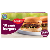 Birds Eye original beef burgers with onion 567g - British product