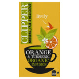 Clipper Orange & Turmeric Organic Infusion Fruit & Herbal Infusion 20 Bags
