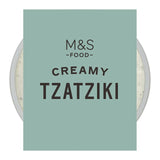 M&S Creamy Tzatziki dip 230g sleeve pack, imported from the UK.