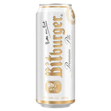 Bitburger Premium Pils pilsener beer 4x500ml - British product