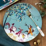 Portmeirion Woodland Tales plates 4-pack (British brand)
