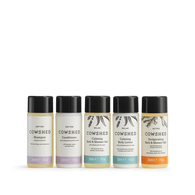 Cowshed travel set bath and body collection - British product