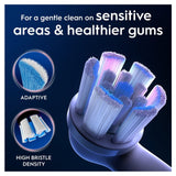 Oral-B Gentle Care White toothbrush heads 4 pack, imported from the UK