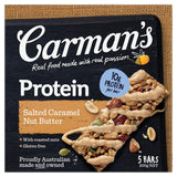 Sapphire Carmans Kitchen Salted Caramel Nut Butter Protein Bar 5 x 40g