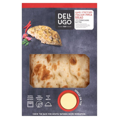 Dell'Ugo italiensk Pinsa med Chimichurri smør delvis bakt brød 220 g