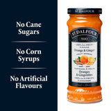 St Dalfour orange ginger fruit spread 284g (British brand)