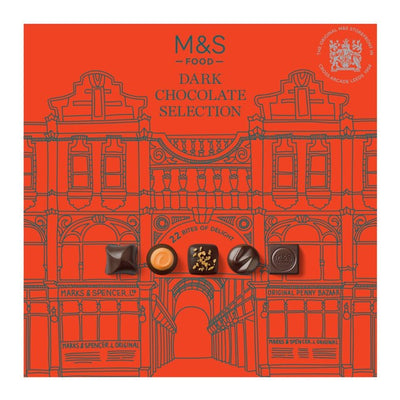 M&S Dark Chocolate Selection Box 292g