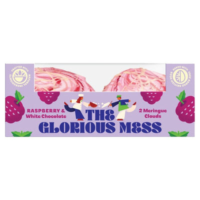 Flower & White Raspberry Eton Mess Meringue Cloud 260g