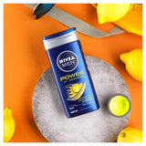 NIVEA MEN Power 3 in 1 shower gel 400ml, imported from the UK