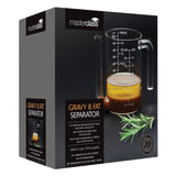 MasterClass Glass Gravy Fat Separator 450ml