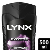 Lynx Excite Body Wash Shower Gel for Men 500ml