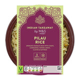 M&S Pilau Rice Flavoured with Cumin, Fennel & Saffron 300g, imported from the UK