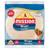 Mission Original Tortilla Wraps 6 Pack