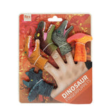 Rex International dinosaur finger puppets 5-pack, imported from the UK