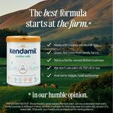 Kendamil stage 3 toddler milk powder 800g, UK version