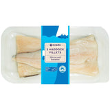 Ocado Haddock Fillets Skin on & Boneless 280g, imported from the UK