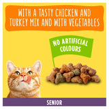 Go-Cat senior chicken and turkey dry cat food 750g, UK version