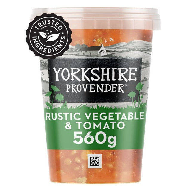 Yorkshire Provender rustic vegetable broth with lentils kale and quinoa 560g (British brand)
