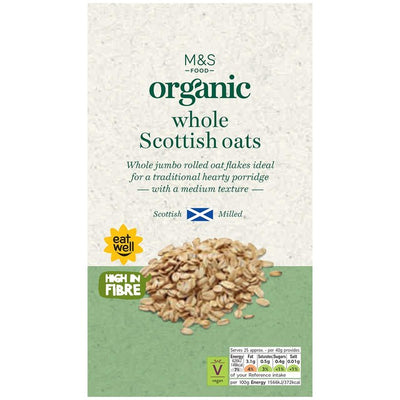 M&S Organic Whole Scottish Oats Porridge Oats 1kg