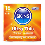 Skins Ultra Thin Vanilla Scent Condoms 16 Pack