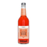 M&S Sicilian Blood Orange Sparkling Soda 500ml