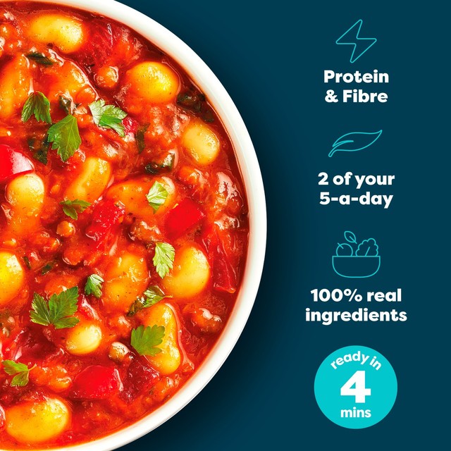 BOL Spanish butter bean stew with red peppers 450g, UK version