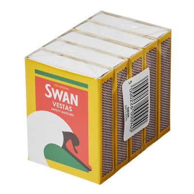 Swan Vestas Safety Matches 5 Pack