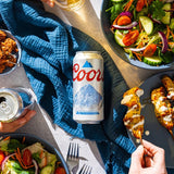 Coors lager in 4 x 440ml cans - British product