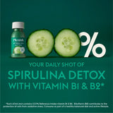 Plenish Apple & Spirulina Detox Shot 60ml, imported from the UK