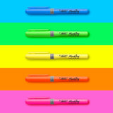 BIC highlighter pens intense and pastel colours pack of 12 - British product