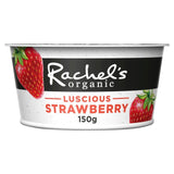 Rachel's Organic Thick & Creamy Forbidden Strawberry Yoghurt 150g