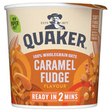 Quaker Heavenly Oats Caramel Fudge Porridge Pot 58g imported from the UK