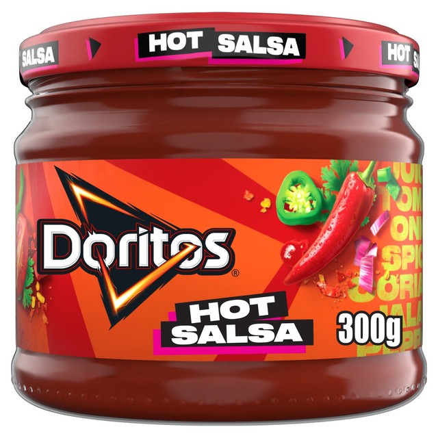 Doritos hot salsa dip 300g - British product