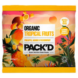 Pack'd organic tropical fruits 300g frozen fruit mix, imported from the UK
