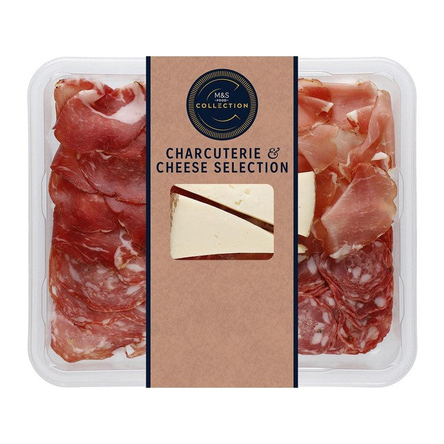 M&S meat and cheese platter 350g, imported from the UK