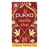 Pukka Herbs Organic Vanilla Chai Home-Compostable Herbal Tea Bags 20 Pack