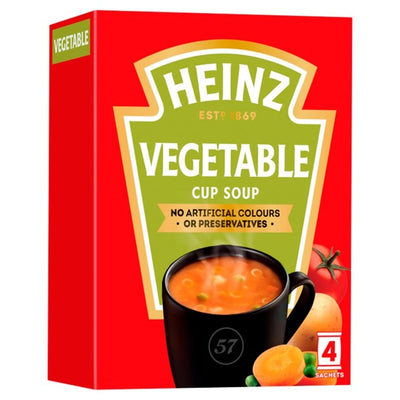 Heinz Vegetable Cup Soup 4 x 19g Sachets