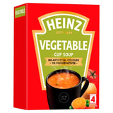 Heinz Vegetable Cup Soup 4 x 19g sachets, UK version