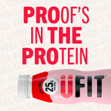 UFit strawberry protein milkshake 330ml (British brand)