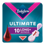 Bodyform Ultimate Ultra Long sanitary towels 10 pack - British product