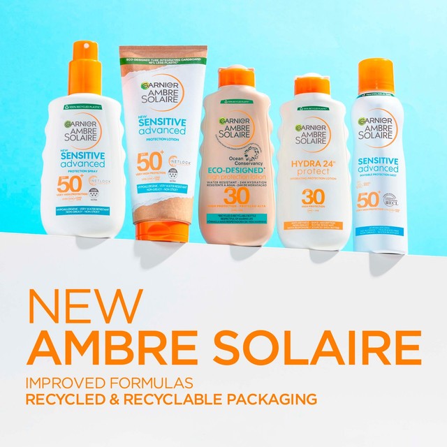 Ambre Solaire Sensitive Advanced Sun Cream SPF50+ 175ml - British product
