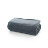 Deyongs Snuggle Touch Fleece Charcoal Throw 140cm x 180cm