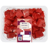 Ocado Lean Diced Beef 500g, imported from the UK