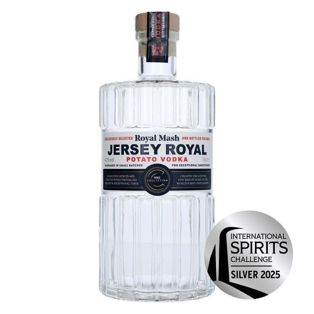 M&S Jersey Royal Potato Vodka 70cl, imported from the UK