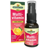 Natures Aid Multivitamin Oral Spray Orange & Lemon Flavour Vitamin Supplement 30ml