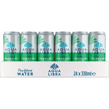 Aqua Libra sparkling water 330ml cans - British product