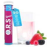 O.R.S Berry Sport Electrolyte Hydration Tablets 20 Tablets