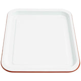 M&S Enamel Oven Tray White Baking Tray 38cm x 30cm