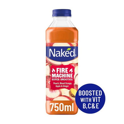 Naked Fire Machine Super Smoothie Fruit Juice Drink 750ml